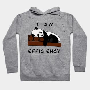 I am efficiency Hoodie